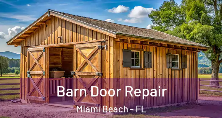  Barn Door Repair Miami Beach - FL