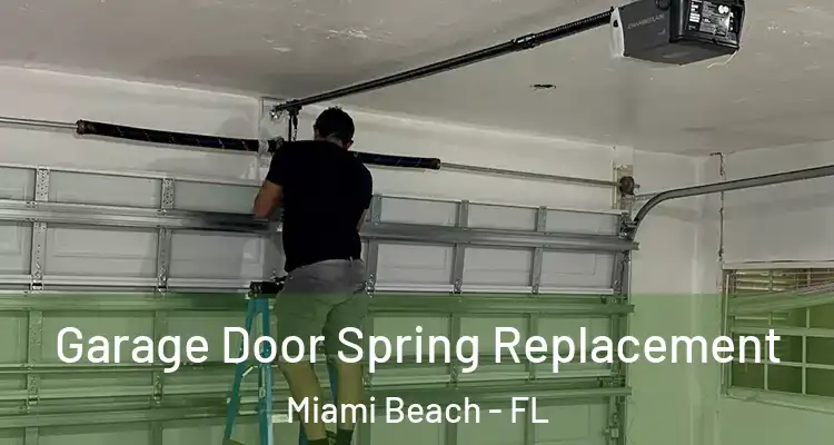  Garage Door Spring Replacement Miami Beach - FL