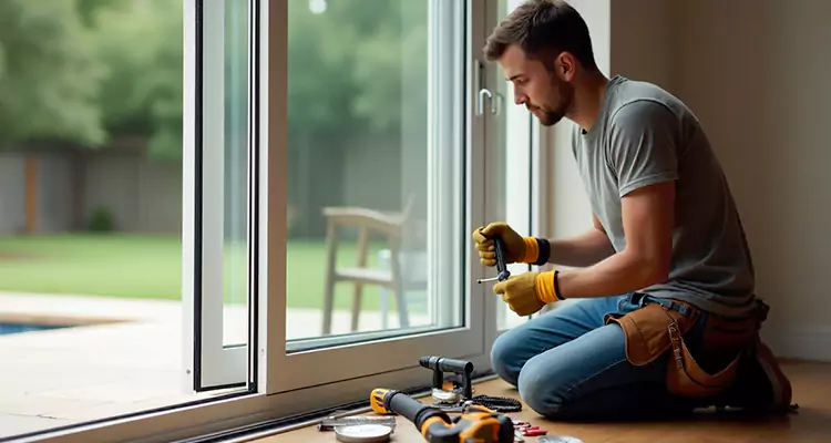 Squeaky Sliding Patio Doors in Miami Beach, FL
