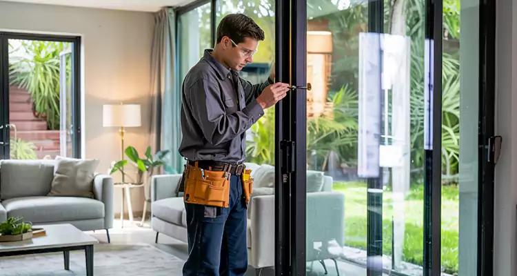 Sliding Door Jamb Lock Repair in Miami Beach, FL