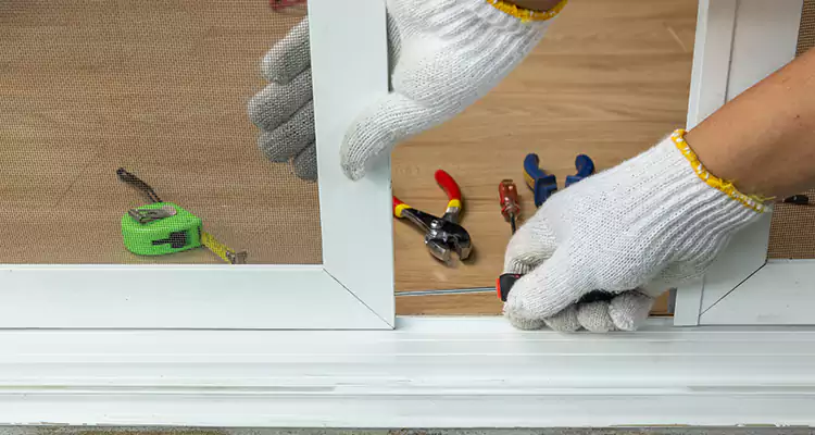 Sliding Glass Door Off Rails Repair in Miami Beach, FL