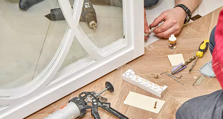 Interior Patio Door Casing Repair in Miami Beach, FL