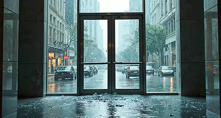Sliding Door Leaking At Bottom Corners in Miami Beach, FL
