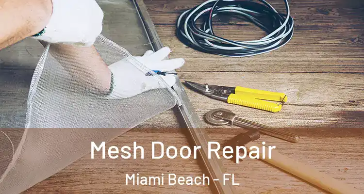  Mesh Door Repair Miami Beach - FL