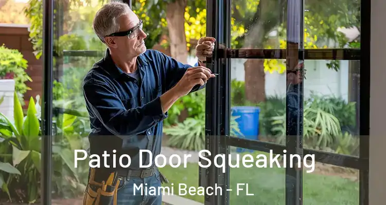  Patio Door Squeaking Miami Beach - FL