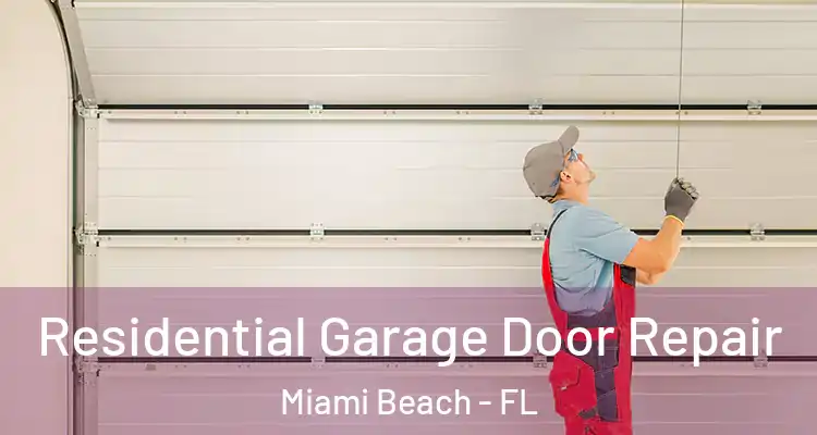  Residential Garage Door Repair Miami Beach - FL