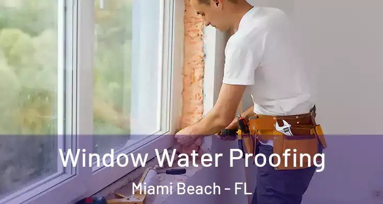  Window Water Proofing Miami Beach - FL